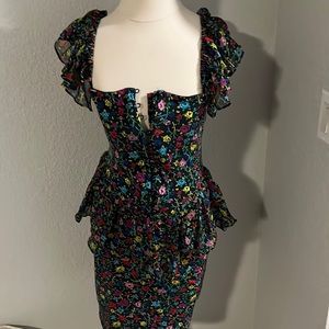 Betsy Johnson Peplum dress